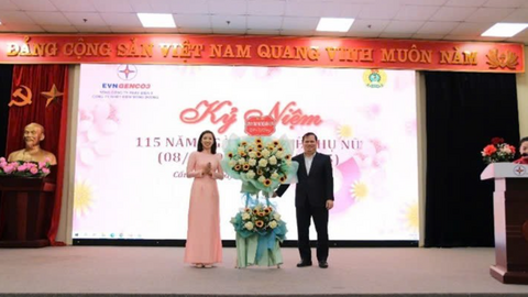 Công ty Nhiệt điện Mông Dương tổ chức nhiều hoạt động nhân ngày 8/3