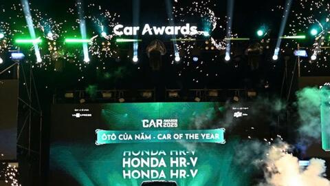 Honda HR-V giành “Ôtô của năm 2025” toàn thị trường và phân khúc B-SUV