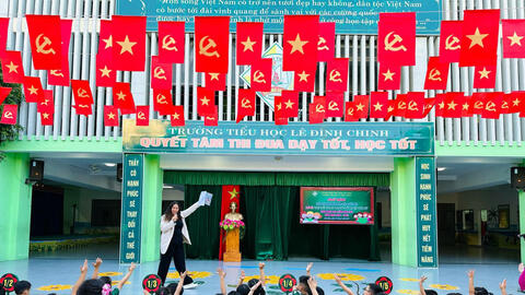 Trường Tiểu học Lê Đình Chinh (P. Hòa Cường, TP Đà Nẵng): Ngôi trường sáng tạo