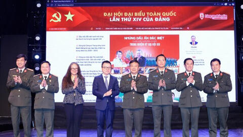 Ra mắt Chuyên trang 'Đại hội đại biểu toàn quốc lần thứ XIV của Đảng' trên Báo điện tử CAND