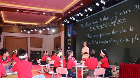 Đổi mới hoạt động trải nghiệm cho học sinh tiểu học tại Hải Phòng