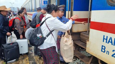 Đường sắt chạy thêm tàu khu đoạn dịp nghỉ lễ 30/4 - 1/5