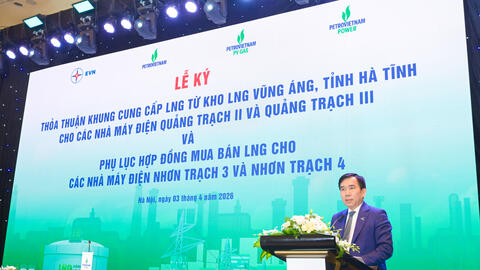 PV GAS ký các thỏa thuận LNG quy mô lớn, mở rộng hạ tầng cung ứng khí cho các trung tâm điện lực trọng điểm