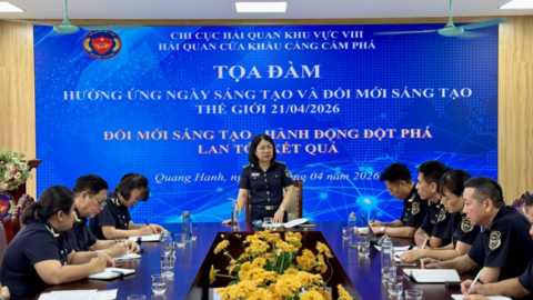 Hải quan Cẩm Phả ứng dụng hiệu quả công nghệ trong hoạt động nghiệp vụ