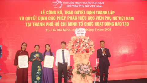 Học viện Phụ nữ Việt Nam chính thức có Phân hiệu tại TPHCM