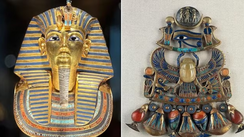 Bí ẩn thủy tinh ngoài Trái đất trong mộ vua Tutankhamun