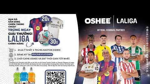 Trúng ngay giải thưởng LALIGA chính hãng!