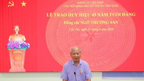 Hành trình 45 năm tuổi Đảng và lần trở về đầy xúc động của ông Ngô Thường San
