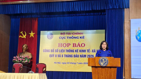 GDP Việt Nam 6 tháng đầu năm 2026 đạt 8,18%