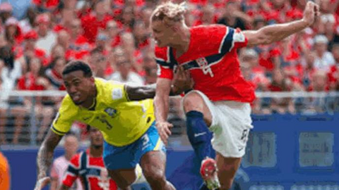 Haaland lập cú đúp, Na Uy đánh bại Brazil để tiến vào tứ kết