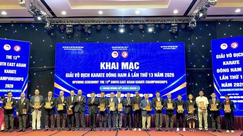 11 quốc gia hội tụ tại Giải Vô địch Karate Đông Nam Á lần thứ 13