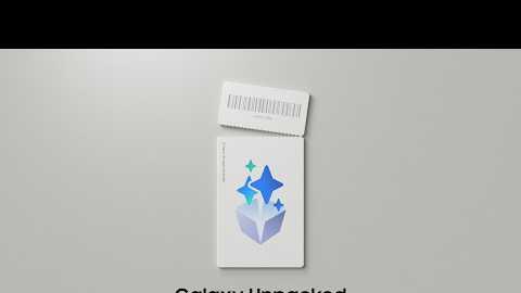 Lời mời tham dự sự kiện Galaxy Unpacked: 20:00 ngày 22.07.2026 | Samsung