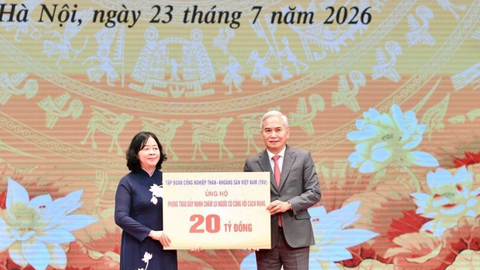 TKV ủng hộ 20 tỷ đồng chung tay chăm lo người có công với cách mạng