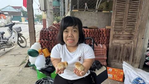 Cô gái ngồi xe lăn miệt mài trao sinh kế cho những người cùng cảnh ngộ