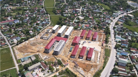 Cận cảnh trường nội trú liên cấp ở Nghệ An trước ngày khai giảng