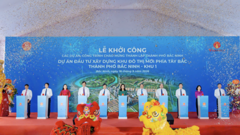 Khởi công dự án Vinhomes King Park quy mô hơn 41.000 tỷ đồng tại Bắc Ninh
