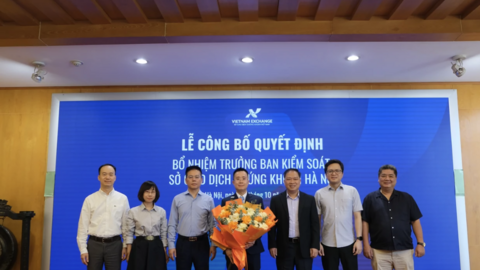 Bổ nhiệm Trưởng Ban Kiểm soát Sở GDCK Hà Nội