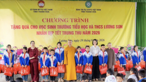 Trường Tiểu học & Trung học cơ sở Lương Sơn: Quyết tâm vượt khó thực hiện tốt phong trào thi đua “Dạy tốt, học tốt”