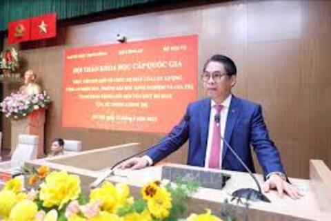 Sắp xếp tổ chức bộ máy Bộ Công an phù hợp xu thế chung của đổi mới hệ thống chính trị