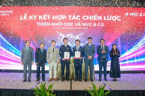 Thiên Khôi CDC và MVC & CO ký kết hợp tác chiến lược – Cùng kiến tạo giá trị bền vững