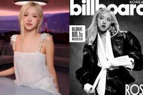 Rosé (BLACKPINK) được vinh danh là nghệ sĩ toàn cầu số 1 năm 2025