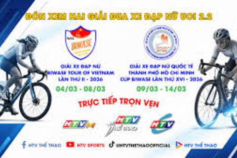 Khai mạc Giải xe đạp nữ quốc tế Thành phố Hồ Chí Minh Cúp Biwase 2026​