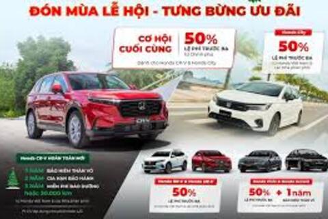 Bảng giá ô tô Honda tháng 3/2026: Loạt mẫu xe hưởng ưu đãi kép