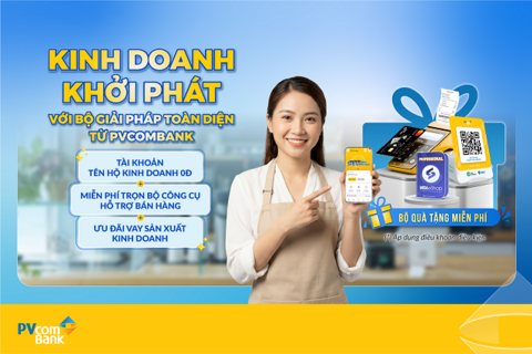 PVcomBank ra mắt giải pháp bán hàng toàn diện cho Hộ kinh doanh