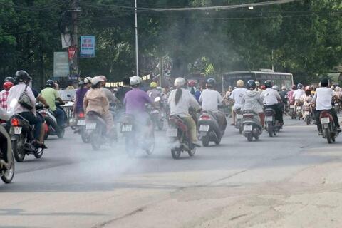 Từ ngày 1/1/2027, Hà Nội và Thành phố Hồ Chí Minh sẽ kiểm định khí thải xe mô tô, xe gắn máy