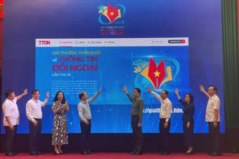 Phát động Giải thưởng toàn quốc về Thông tin đối ngoại