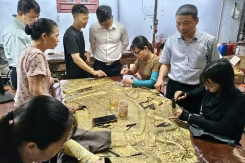 Làng nghề Đồng Xâm giữ tinh hoa hồn nghề 600 năm tuổi
