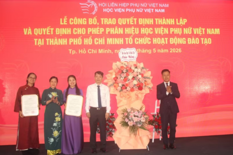 Học viện Phụ nữ Việt Nam chính thức có Phân hiệu tại TPHCM