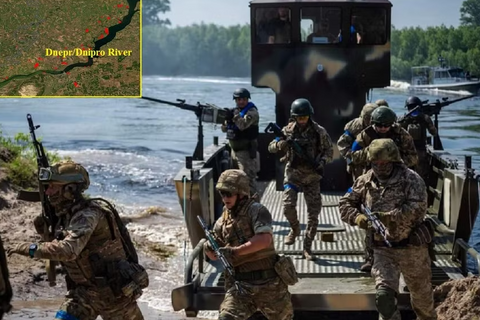 Nga phá vỡ kế hoạch vượt sông Dnepr đánh vào Kherson của Ukraine