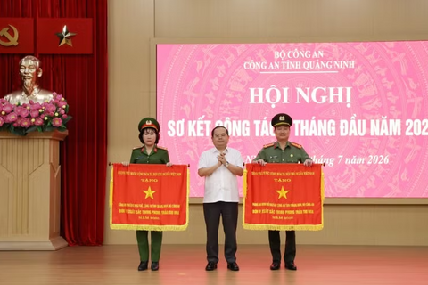 Công an tỉnh Quảng Ninh sơ kết công tác 6 tháng đầu năm