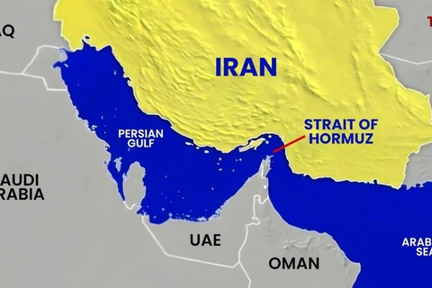 Iran tuyên bố hai tàu chở dầu vướng thủy lôi và bốc cháy ở eo biển Hormuz, phía Mỹ phủ nhận
