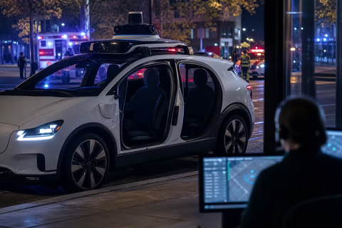 Robotaxi đau đầu vì khách ngủ quên, làm đổ nước và… đỡ đẻ trên xe