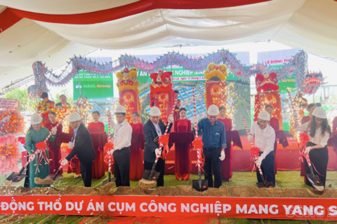Gia Lai khởi công cụm công nghiệp 400 tỷ đồng, tạo việc làm cho hơn 4.500 lao động
