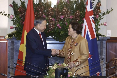 Tổng Bí thư, Chủ tịch nước Tô Lâm hội đàm với Toàn quyền New Zealand