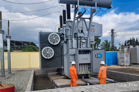 EVNCPC đóng điện 6 công trình 110kV chào mừng 81 năm Quốc khánh 2/9