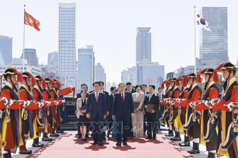 Chủ tịch Quốc hội Hàn Quốc đón, hội đàm với Chủ tịch Quốc hội Trần Thanh Mẫn