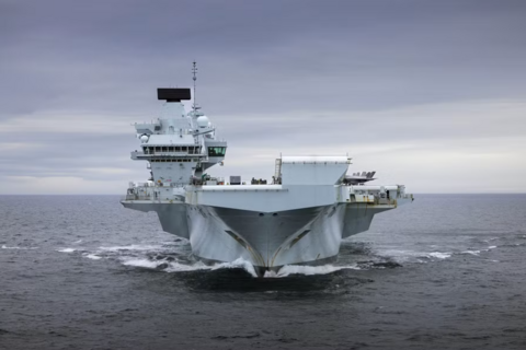 HMS Queen Elizabeth trở thành tàu chỉ huy của NATO sau 2 năm tân trang