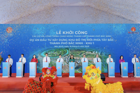 Khởi công dự án Vinhomes King Park quy mô hơn 41.000 tỷ đồng tại Bắc Ninh