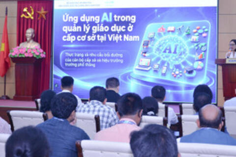 Ứng dụng AI hỗ trợ đổi mới quản lý giáo dục cấp cơ sở