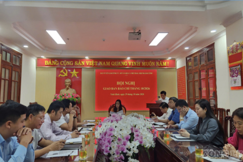 Hơn 800 tin, bài của báo chí Trung ương đưa tin về Ninh Bình trong tháng 10