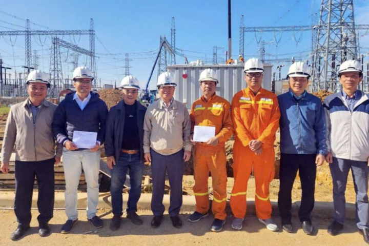 PTC1 tăng tốc thi công lắp kháng bù ngang trạm biến áp 500kV Thanh Hóa