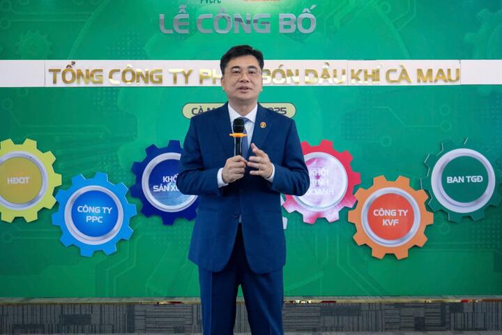 PVCFC công bố trở thành Tổng công ty Phân bón Dầu khí Cà Mau