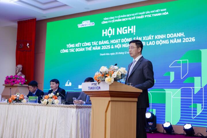 PTSC Thanh Hóa duy trì tăng trưởng, củng cố vai trò trong chuỗi dịch vụ kỹ thuật dầu khí