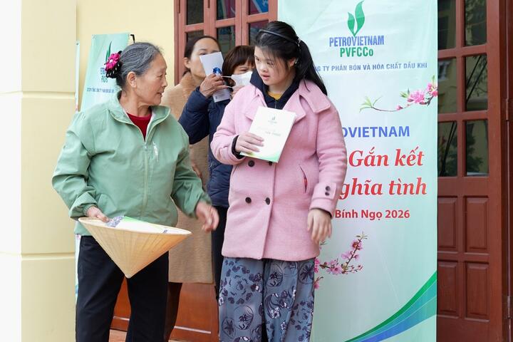 "Petrovietnam: Xuân Gắn kết - Tết Nghĩa tình" đồng hành cùng người dân xã An Hưng (Hải Phòng)