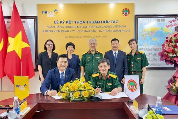 PVcomBank và Bệnh viện Quân y 17 bắt tay hợp tác chiến lược, đẩy mạnh chuyển đổi số và thanh toán hiện đại trong lĩnh vực y tế