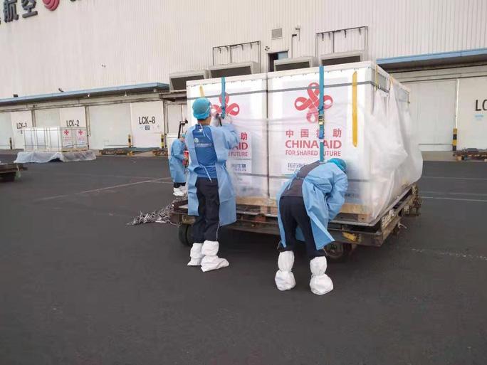 Lô 500.000 liều vắc-xin Covid-19 do Trung Quốc viện trợ về Hà Nội - Ảnh 9. Lô 500.000 liều vắc-xin Covid-19 do Trung Quốc viện trợ về Hà Nội - Ảnh 9.